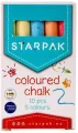 Kreda szkolna kolorowa. 10 sztuk. - tantis.pl
