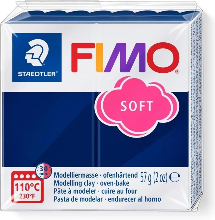 Masa termoutwardzalna Fimo 57g granatowy - tantis.pl