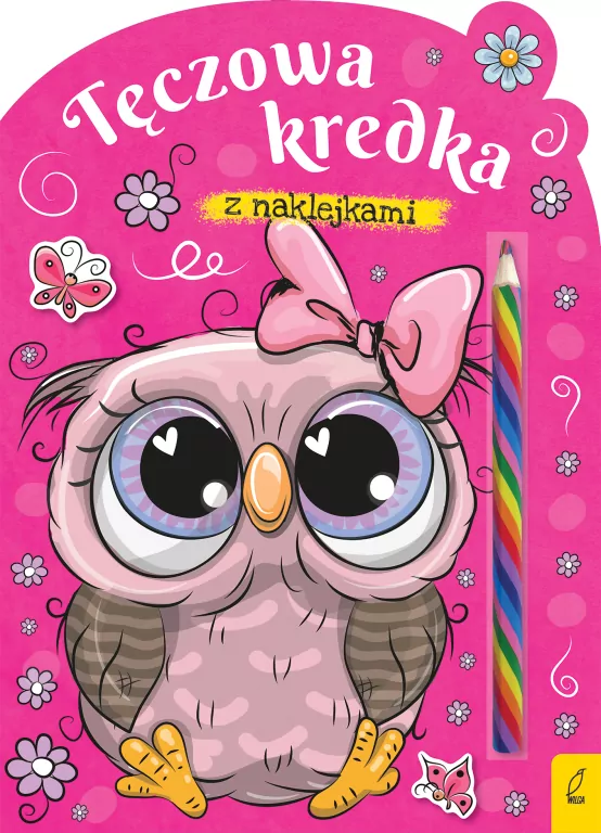 Tęczowa kredka. Sowa - tantis.pl