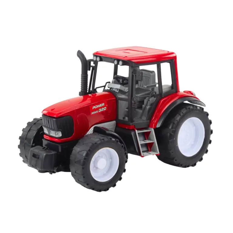 Traktor rolniczy z przyczepą zieloną - tantis.pl
