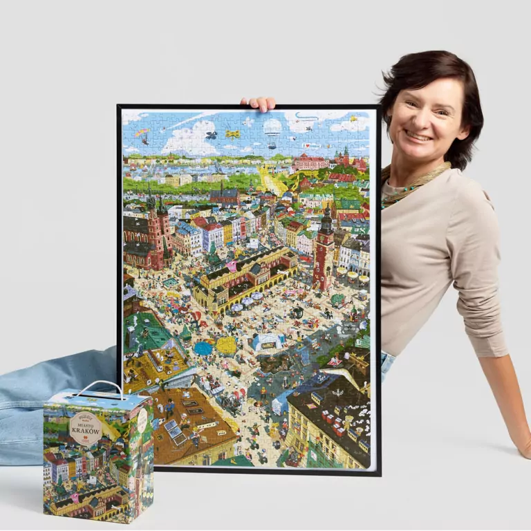 CzuCzu. Puzzlove. Miasto Kraków 1000 - tantis.pl