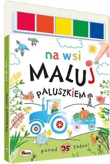 Na wsi. Maluj paluszkiem - tantis.pl