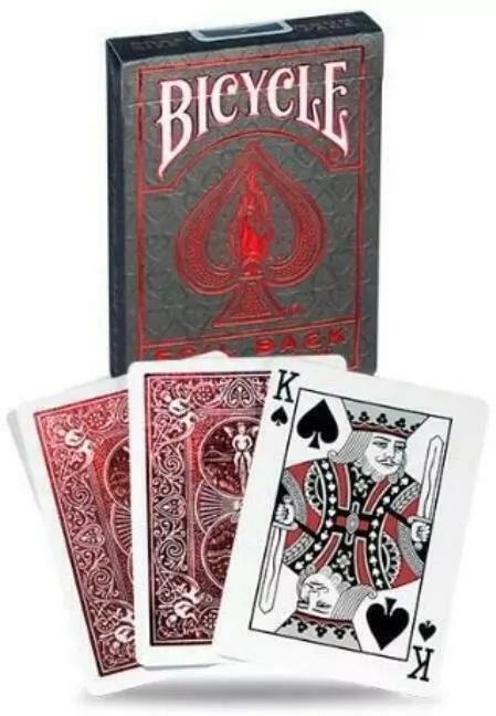 Bicycle. Karty Metalluxe, czerwone - tantis.pl