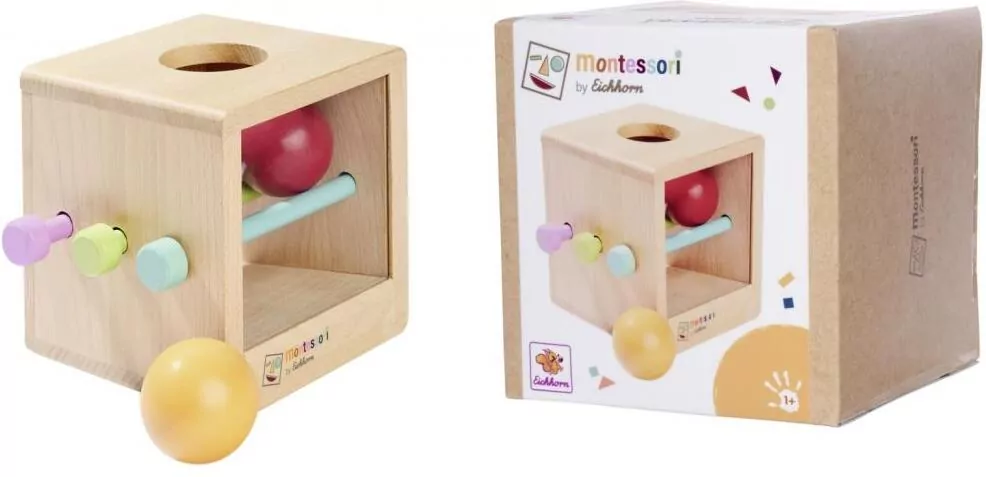 Montessori Kostka z kulkami - tantis.pl