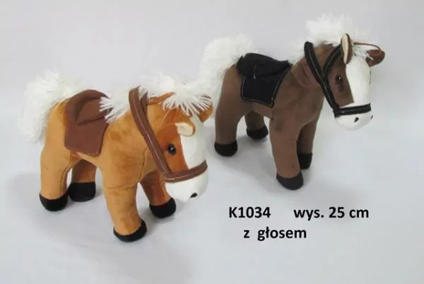 Koń z głosem 25cm MIX - tantis.pl