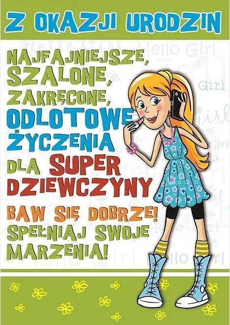 Karnet B6. Urodziny - tantis.pl