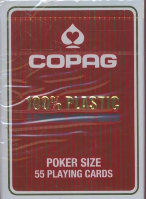 Karty do gry Copag 100% plastic 4 corner jumbo index - tantis.pl