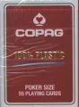 Karty do gry Copag 100% plastic 4 corner jumbo index - tantis.pl