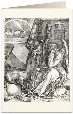 Karnet B6 + koperta: Melancholia - tantis.pl