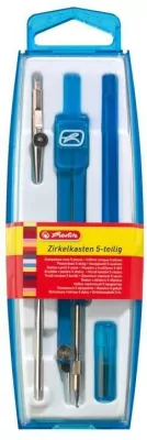 Cyrkiel szkolny zestaw 5-częściowy