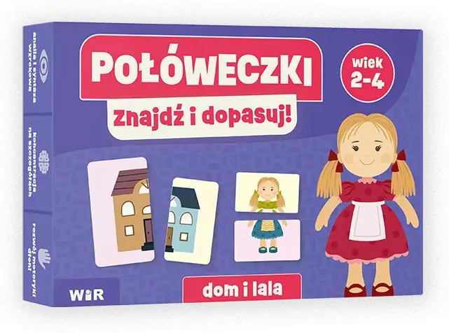 Połóweczki. Znajdź i dopasuj! Dom i lala - tantis.pl