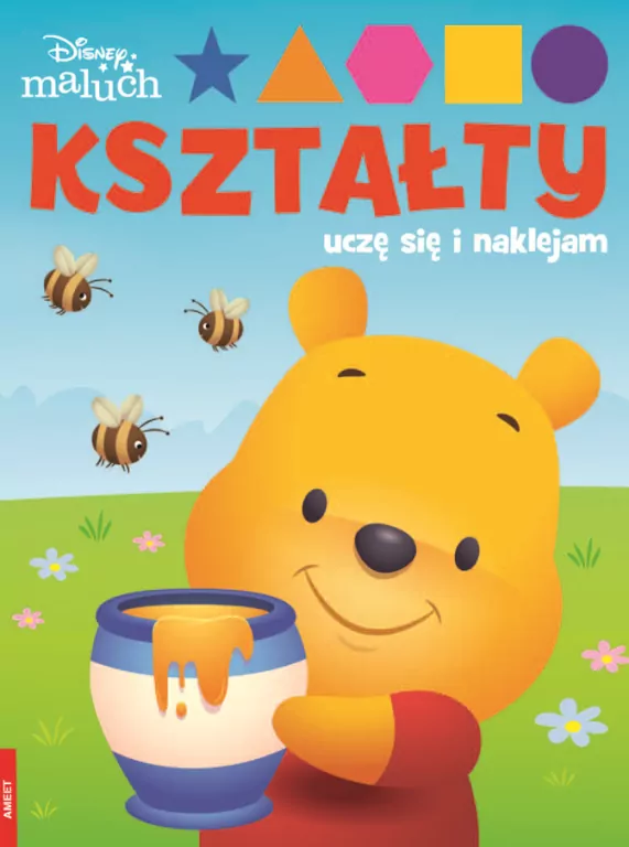 Kształty. Uczę się i naklejam. Disney Maluch - tantis.pl