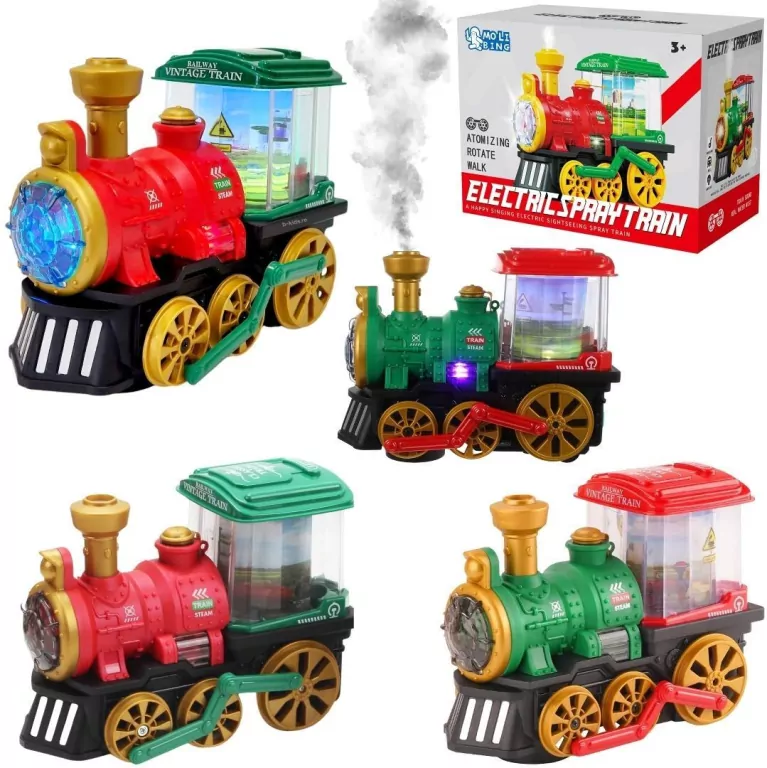 Lokomotywa światło i dźwięk, dym z komina MIX - tantis.pl