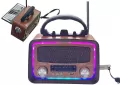 Głośnik Bluetooth z radiem, panel solarny, USB - tantis.pl