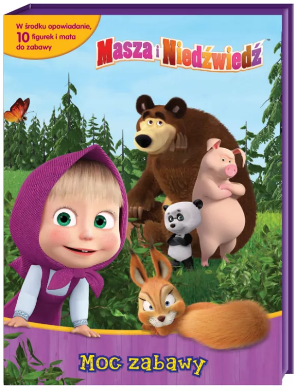 Masza i niedźwiedź. Moc zabawy - tantis.pl