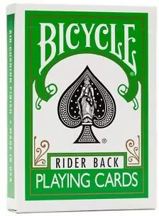 Karty Green Deck Bicycle - tantis.pl