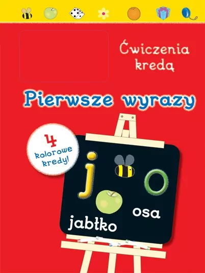 Pierwsze wyrazy. Ćwiczenia z kredą - tantis.pl