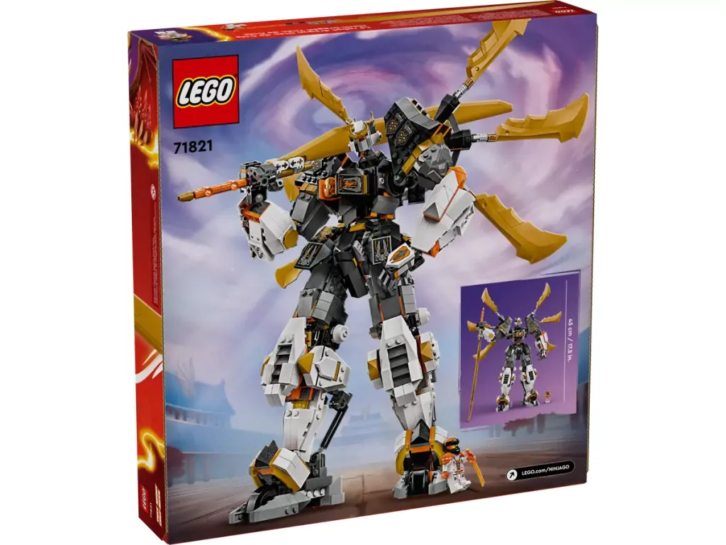 LEGO® NINJAGO. Tytanowy smok - mech Colea. 71821 - tantis.pl