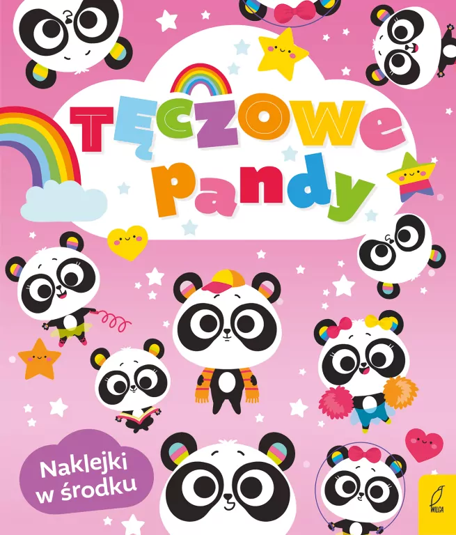 Tęczowe zwierzaki. Tęczowe pandy - tantis.pl
