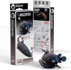 Ryba Żabnica Głębinowa Eugy. Eko Układanka 3D