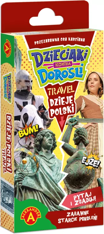 Dzieciaki kontra Dorośli. Dzieje Polski Travel - tantis.pl