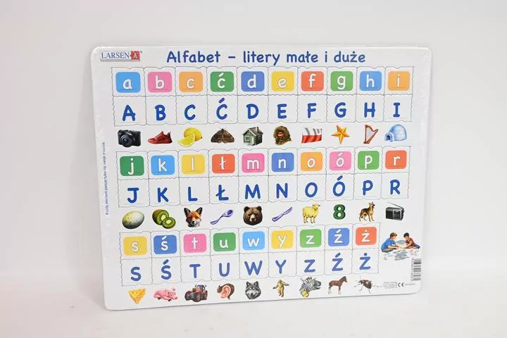 Układanka Alfabet - Litery małe i duże Maxi - tantis.pl
