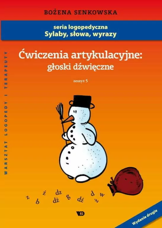 Ćwiczenia artykulacyjne: głoski dźwięczne. Zeszyt 5 - tantis.pl