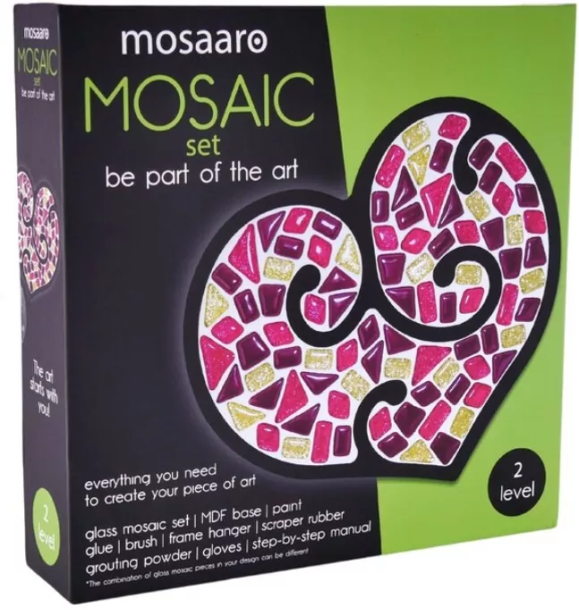 Zestaw kreatywny Mozaika - Serce - tantis.pl