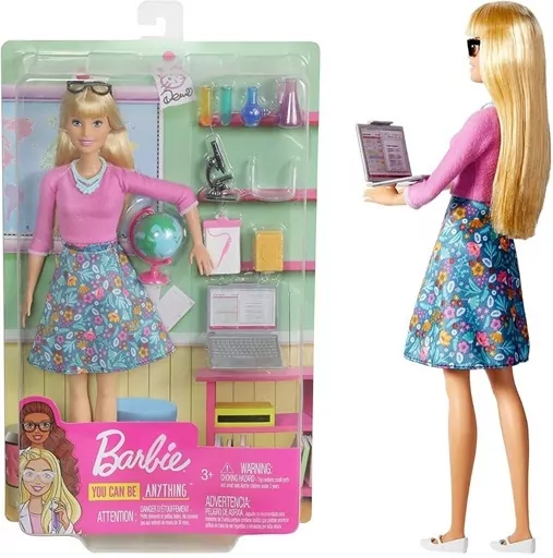Barbie. Kariera Nauczycielka z laptopem GJC23 WB4 - tantis.pl