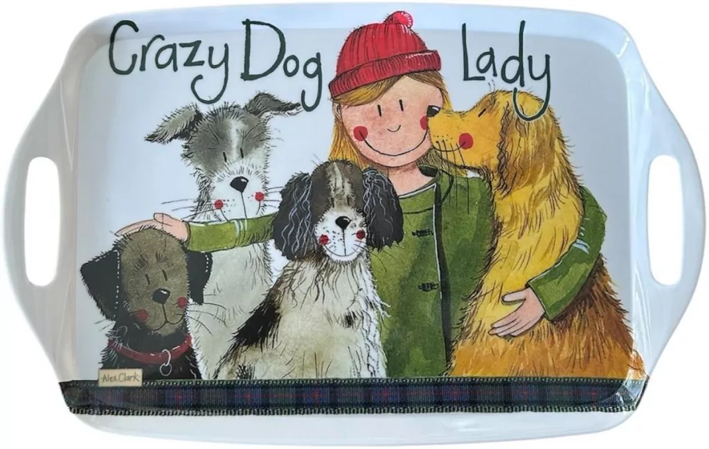 Taca duża Crazy Dog Lady Psiara - tantis.pl