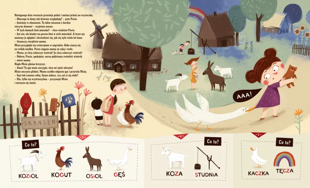 Pucio na wakacjach. Ćwiczenia wymowy - tantis.pl