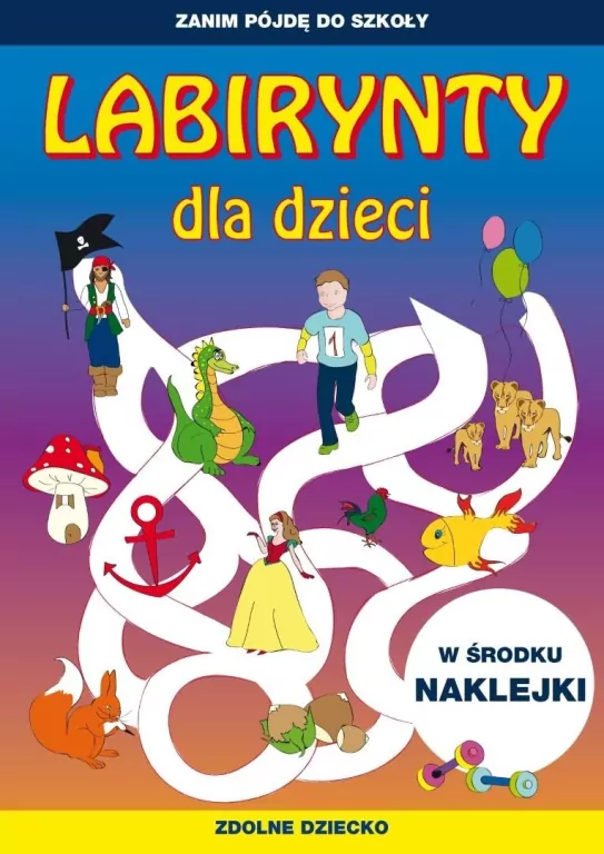 Zanim pójdę do szkoły. Labirynty dla dzieci - tantis.pl