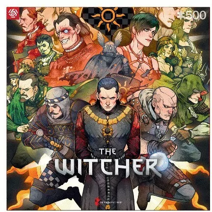 Puzzle 500. Gaming. The Witcher Nilfgaard - tantis.pl