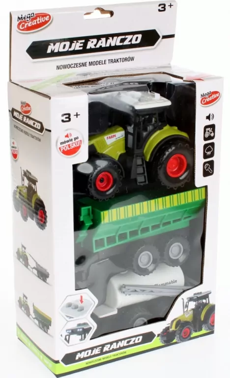 Traktor Moje Ranczo z akcesoriami 1szt.mix - tantis.pl