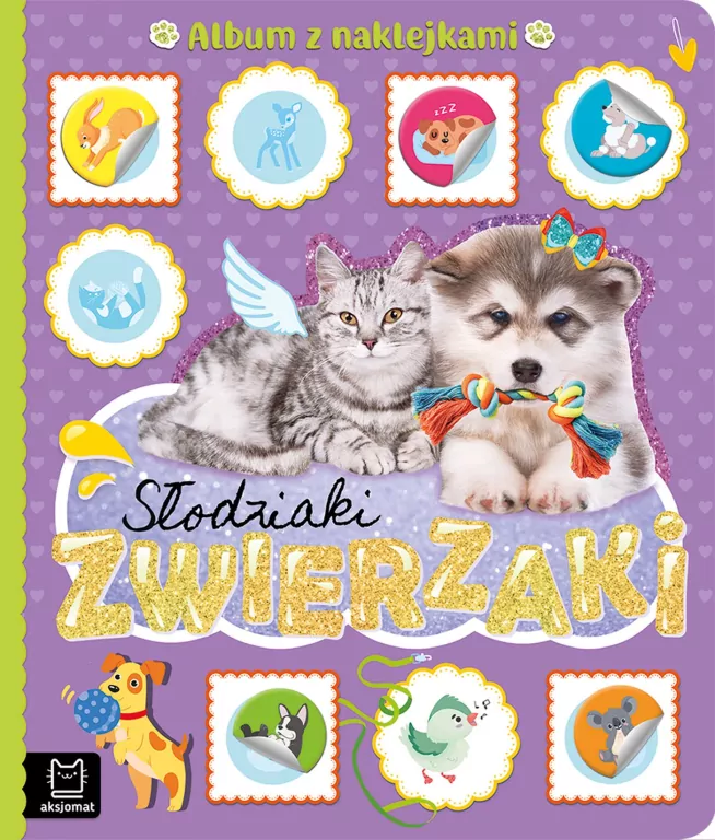Słodziaki zwierzaki. Album z naklejkami - tantis.pl