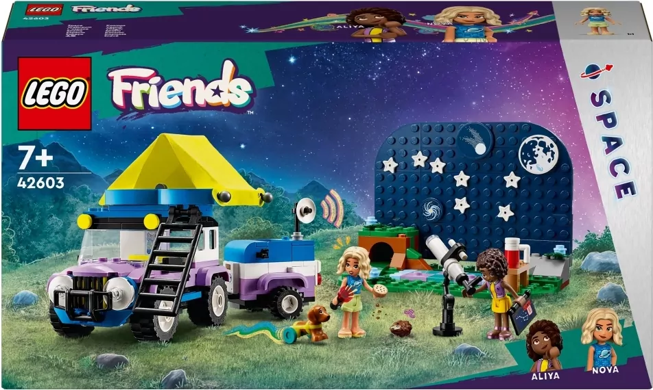 LEGO® Friends. Kamper z mobilnym obserwatorium 42603 - tantis.pl