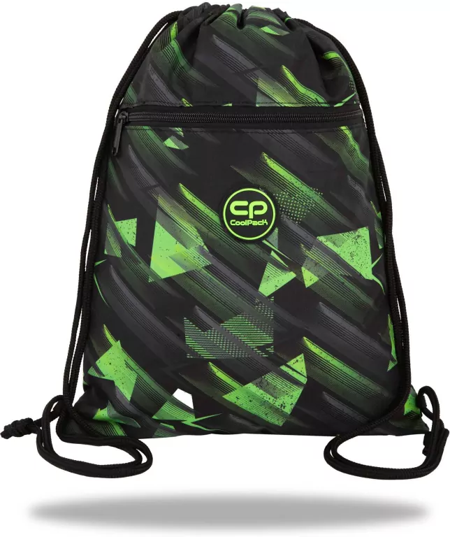 Worek na buty Coolpack Vert Green Mirror - tantis.pl