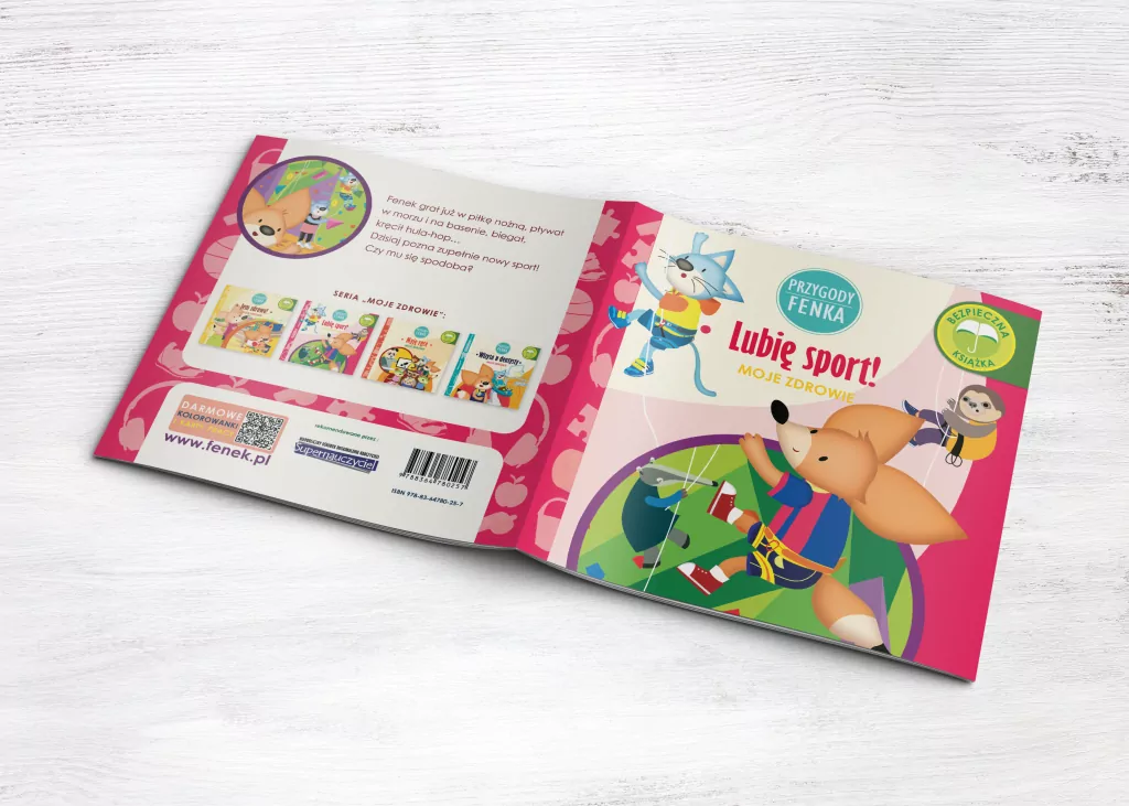 Lubię sport! Moje zdrowie. Przygody Fenka - tantis.pl
