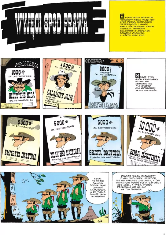 Wyjęci spod prawa. Lucky Luke. Tom 6 - tantis.pl