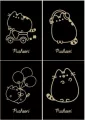 Zeszyt Pusheen Gold. A5/60k. kratka. 1 sztuka - tantis.pl