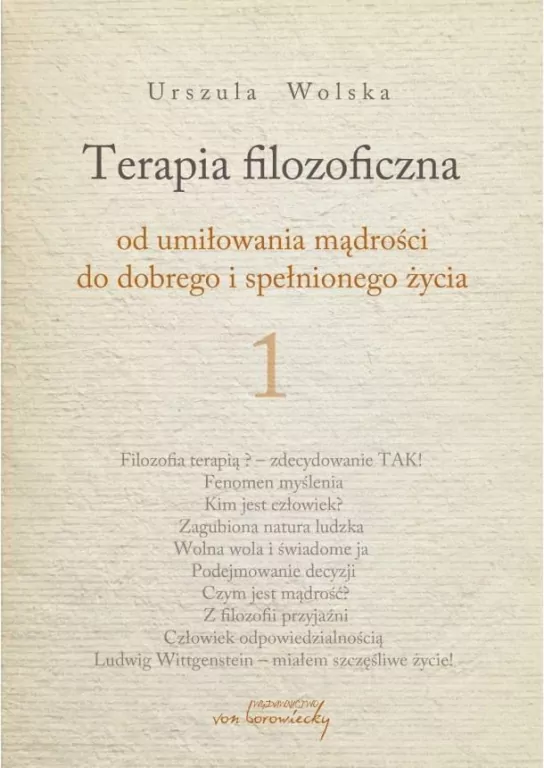 Terapia filozoficzna 1 - tantis.pl