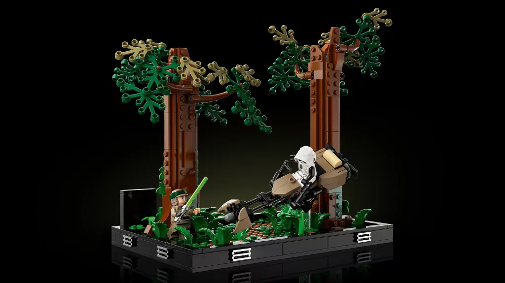LEGO® Star Wars™. Diorama: Pościg na ścigaczu przez Endor™. 75353 - tantis.pl