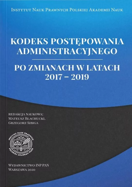 Kodeks postępowania administracyjnego po zmianach w latach 2017-2019 - tantis.pl
