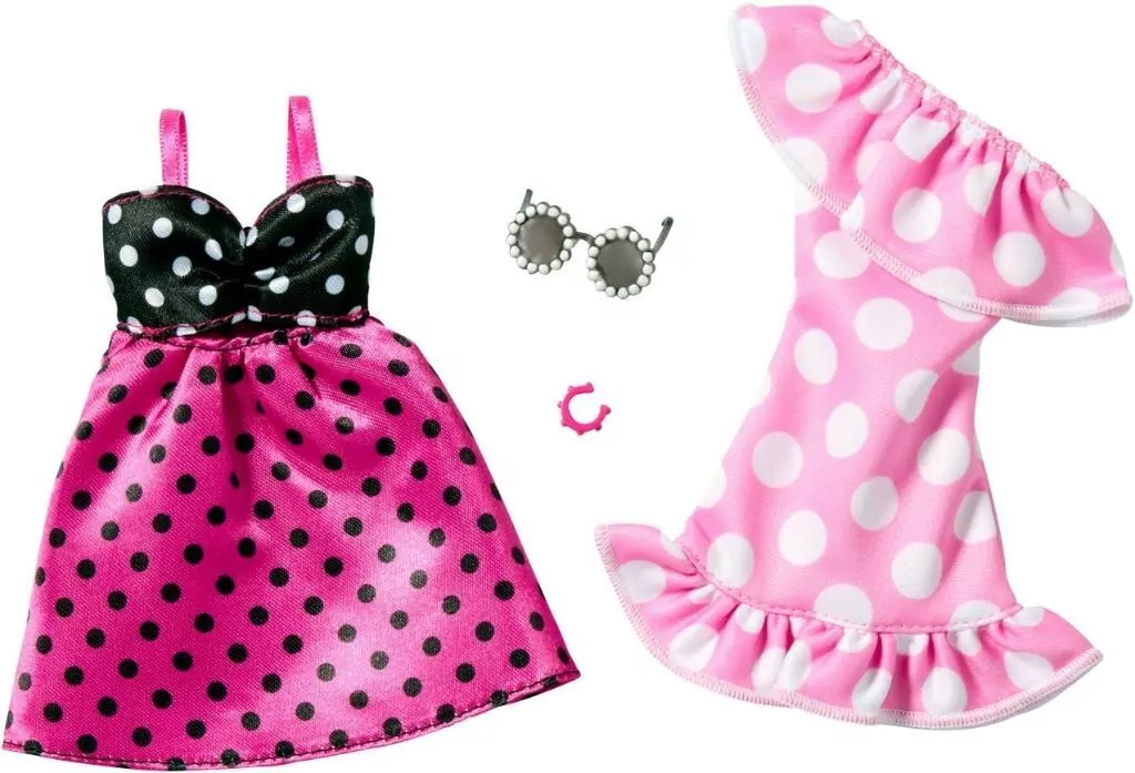 Barbie ubranka + akcesoria 2-pak HYV04 - tantis.pl