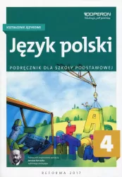 Język polski 4. Kształcenie językowe. Podręcznik. Szkoła podstawowa