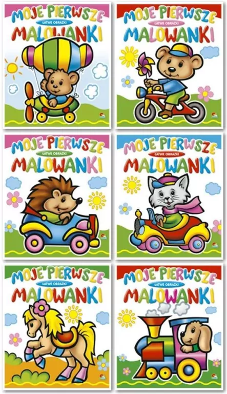 (041) Moje pierwsze malowanki MIX - tantis.pl