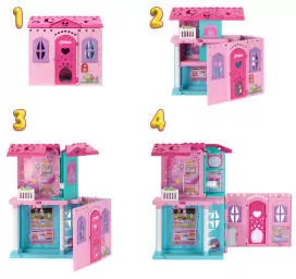 Barbie Cheslea Rozkładany domek dla lalek - tantis.pl