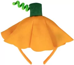 Opaska na głowę dynia