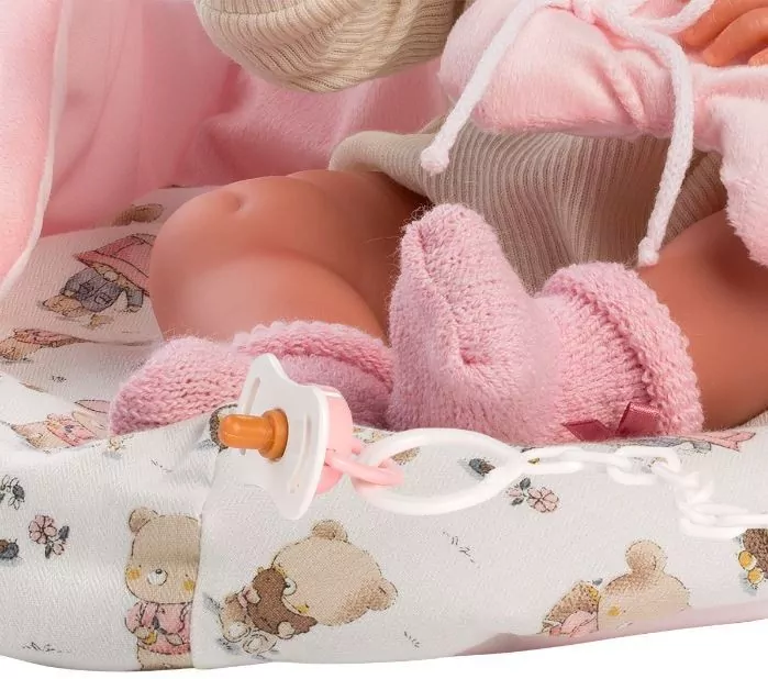 Lalka bobas Nica 40 cm. Zabawka. Llorens - tantis.pl