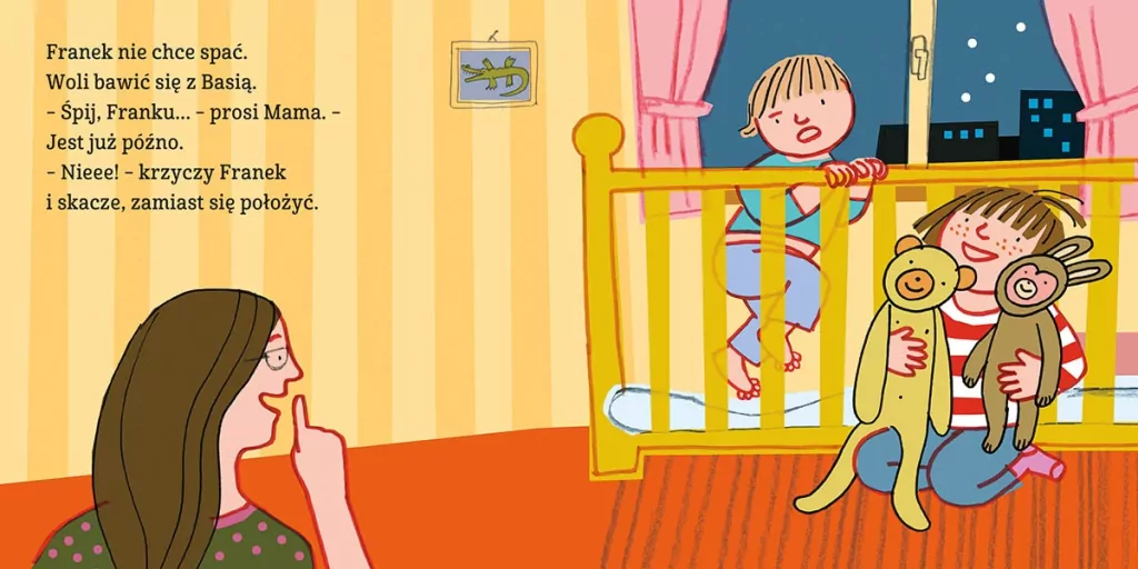 Franek i zasypianie. Basia - tantis.pl